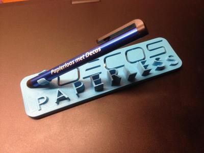 Tablet stylus table stand