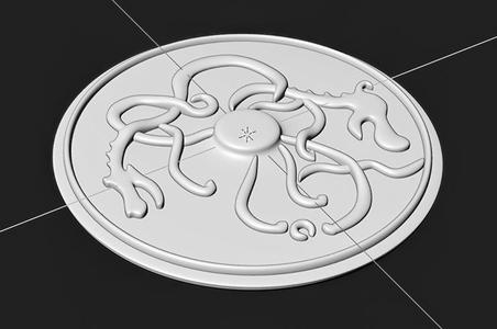 Eivor Brooch / Eivor Brooch / Assassins Creed Valhalla / 3D Model Replica