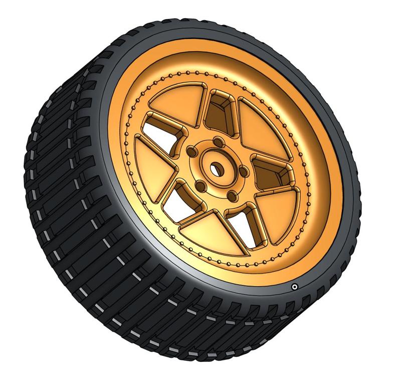 Hoonicorn wheel 12mm Hex Rc car  1/8 (Arrma infraction Mega)