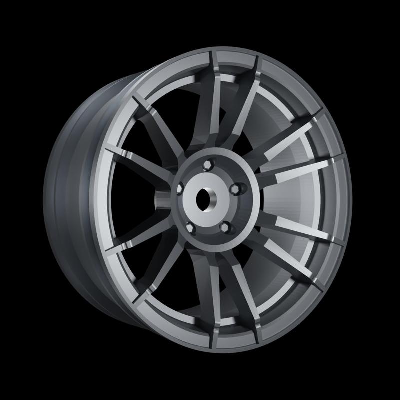 1/10 Scale RC Car Wheel Rim – Upgrade for Drift & Racing 3D Printable