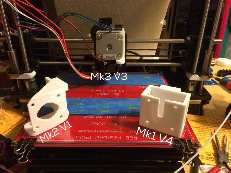 Prusa i3 Custom Titan Extruder (Pro B metal Parts)