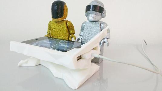 3D Printed iPhone DJ Console Dock Charger
