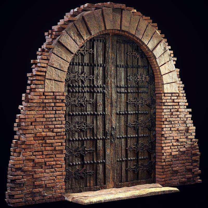 Spanish Door STL Print 3D
