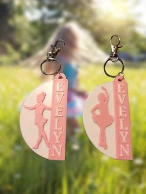 2 Dance Bag Tags
