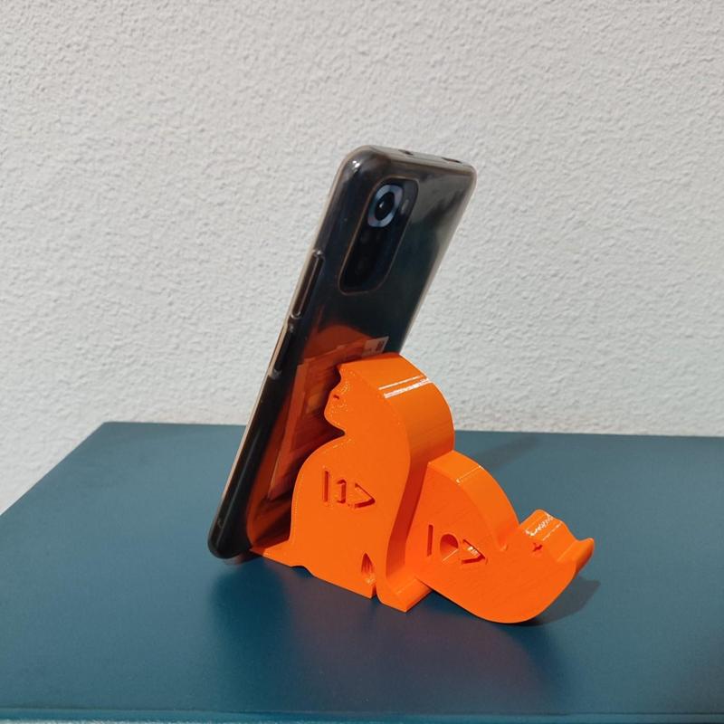 Schrödinger Cat mobile phone or tablet holder