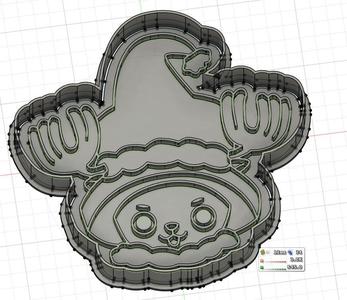 Christmas chopper cookie cutter. Christmas chopper cookie cutter