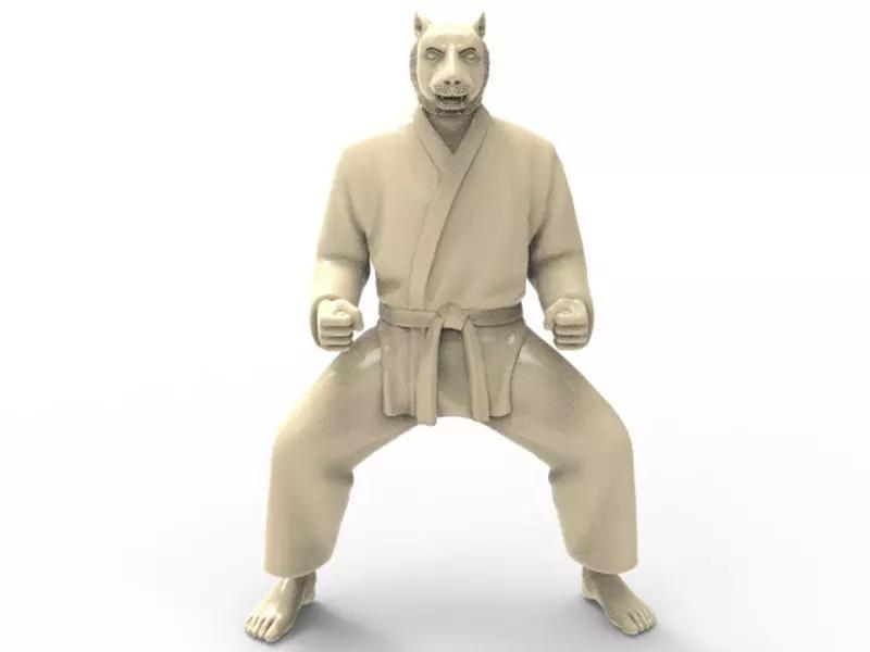 Tiger Kiba Dachi Stance