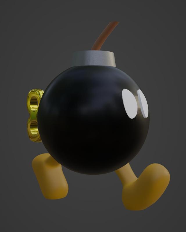 Bomb Omb - Super Mario Bros