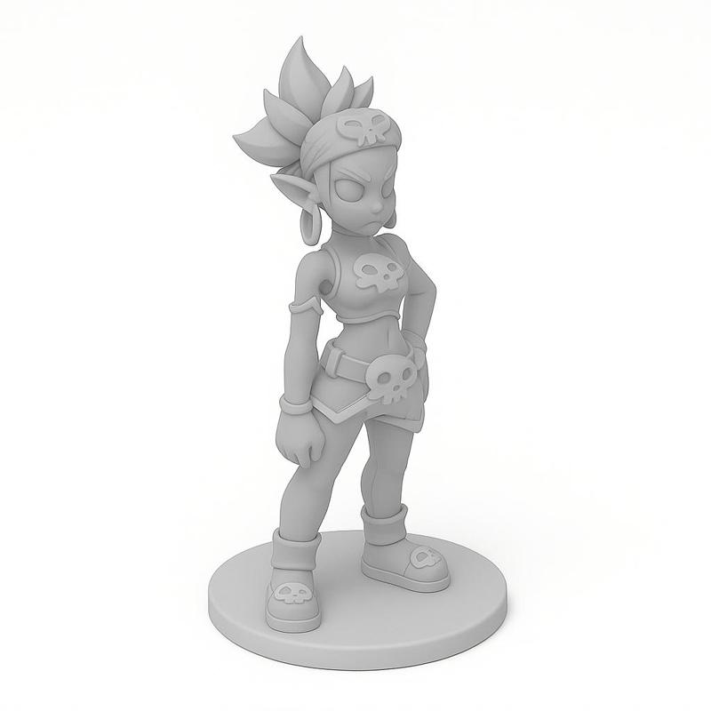 Dofus The Rogue Ruse Woman STL