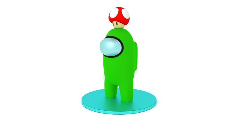 Among us - Mario Mushroom