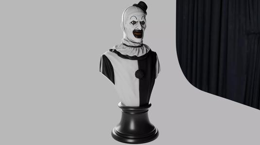 Terrifier Art The Clown Bust Sculptures