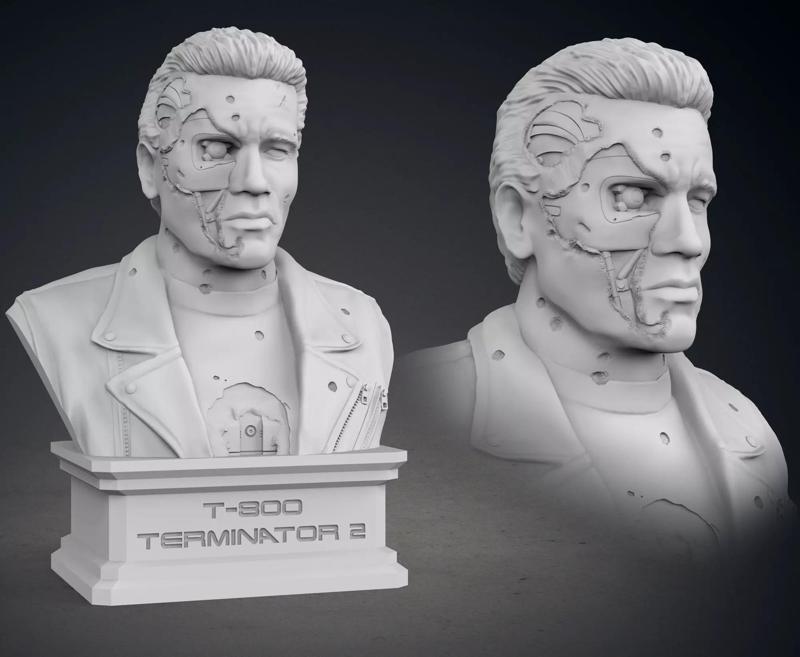 Terminator T-800 Bust
