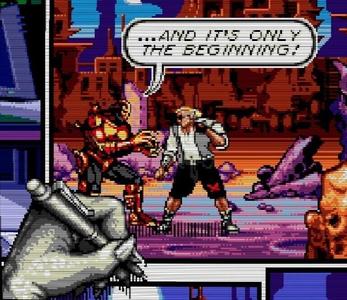 Sketch Turner Comix Zone