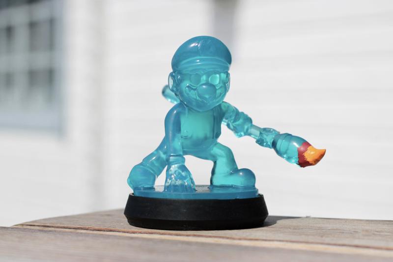 Custom Shadow Mario Amiibo - Super Mario Sunshine