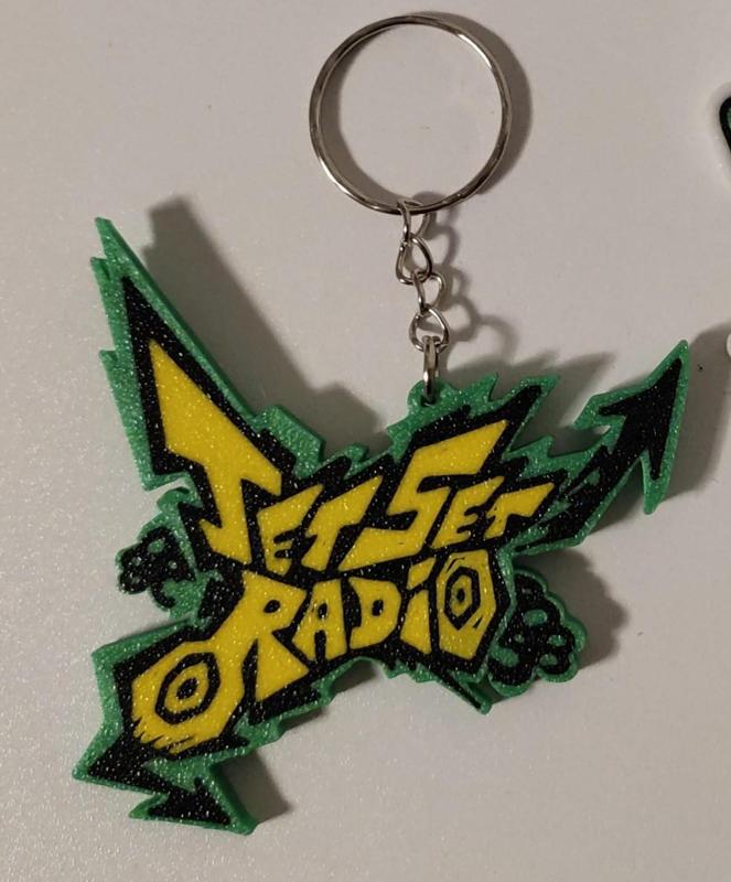 Jet Set Radio Keyring