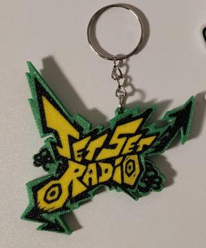 Jet Set Radio Keyring