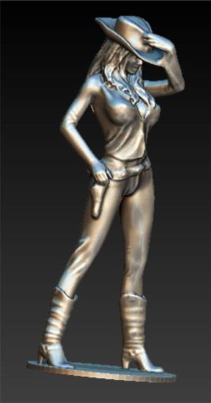 ACTION FIGURE COWGIRL