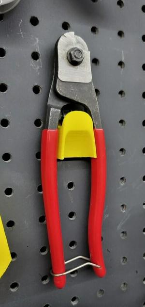 H.K. Porter 0690TN wire cutter pegboard mount