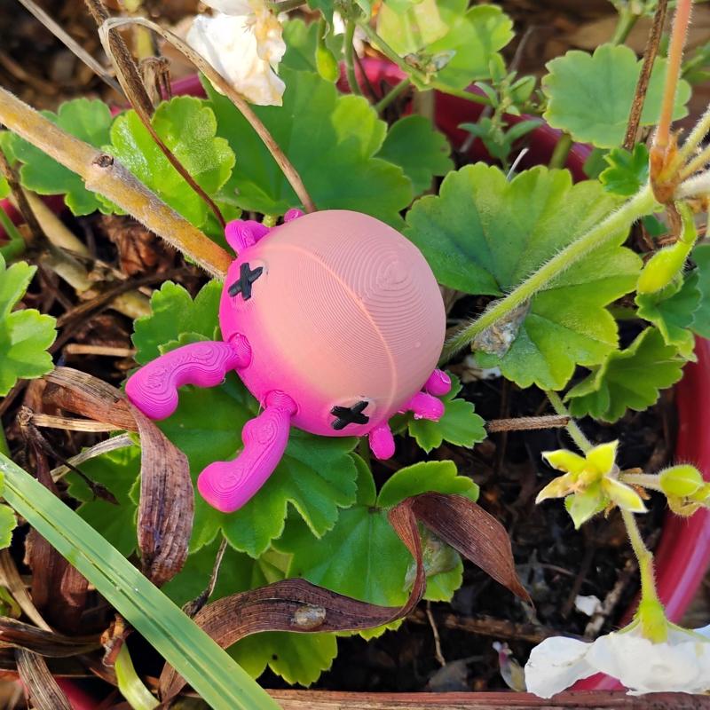 Scarabée Kawaii - 3D Printable Flexi Toy