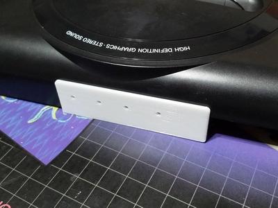Sega Mega Drive/Genesis AV drill jig template