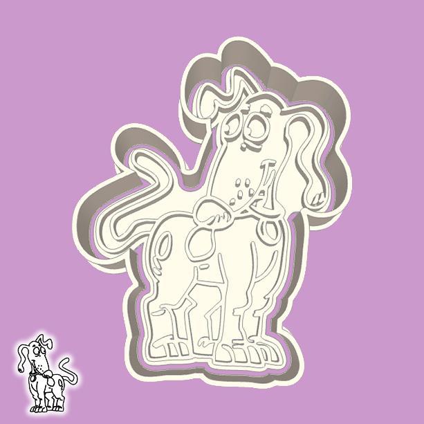 Rugrats cookie cutters - Spike (Dog)  (style 1)