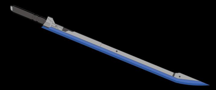 Borderlands 2 - Zer0 sword 3D model