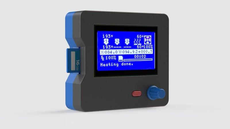 Case for the Graphic LCD screen 128x64 (RepRapWorld)