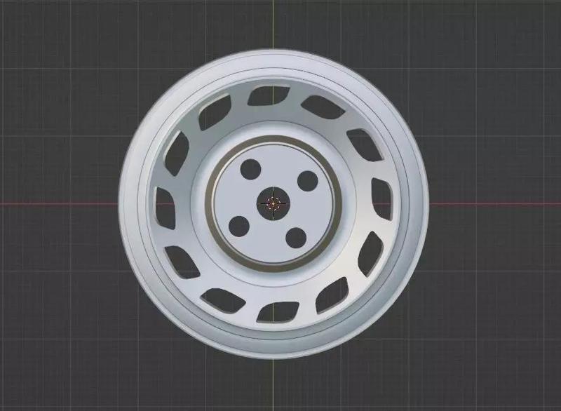106 GTI RALLYE RIM 3D PRINTABLE MODEL