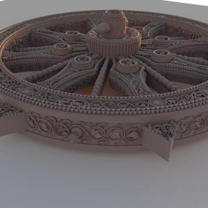 konark wheel ready to print