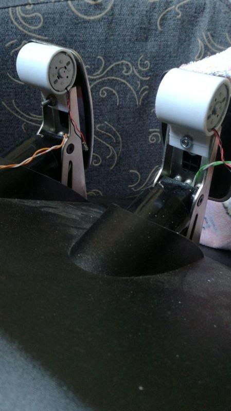 Rumble Motor Support G27-G29 Pedals