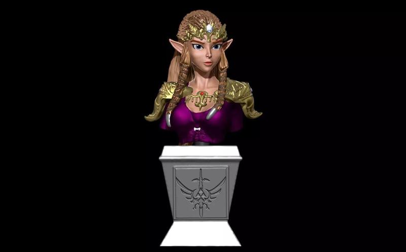 Zelda - Twilight princess bust