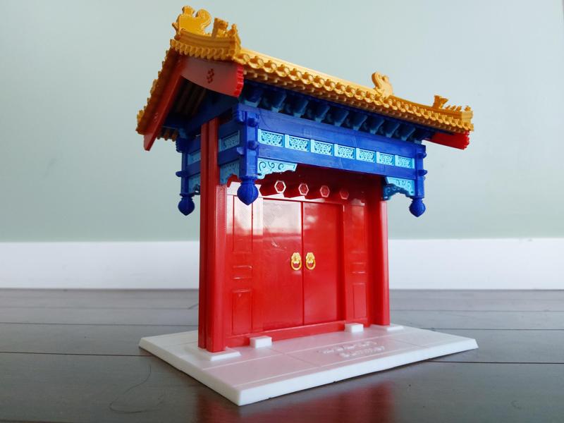 DIY Model of ChuiHua Gate