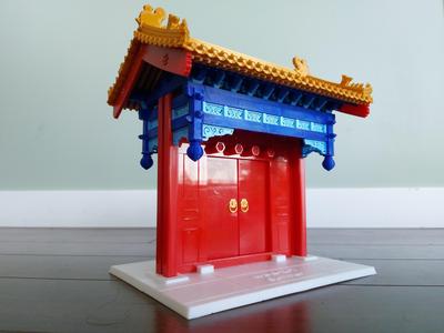 DIY Model of ChuiHua Gate