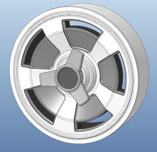 1966 Corvette full wheel cover