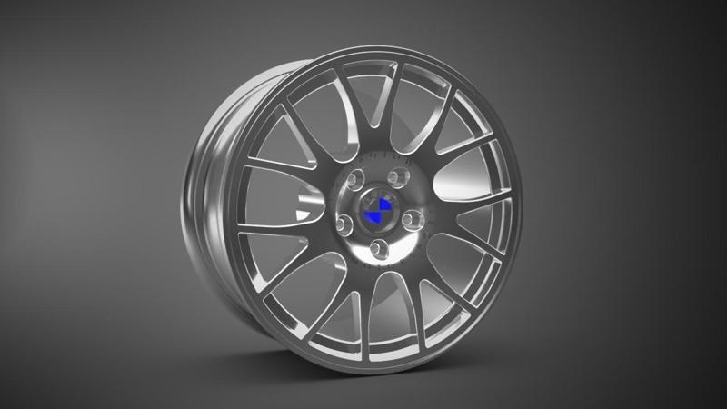 BMW STYLE 42 RIM 3D MODELING STL