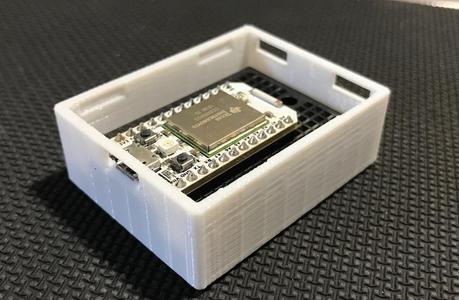 Mini box with cover for particle Photon / Core with breadboard