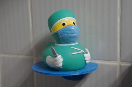 Badeentenpodest / Rubber Duck Podium