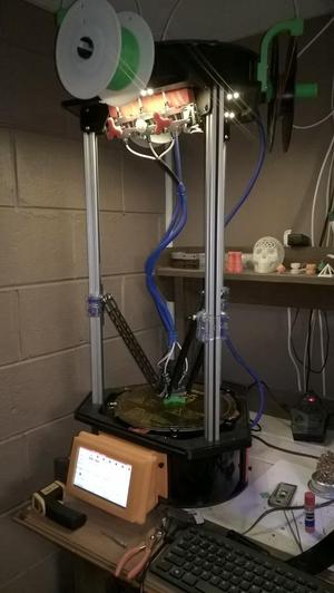 PanelDue/Duex4/7" Screen Enclosure for Rostock Max V2