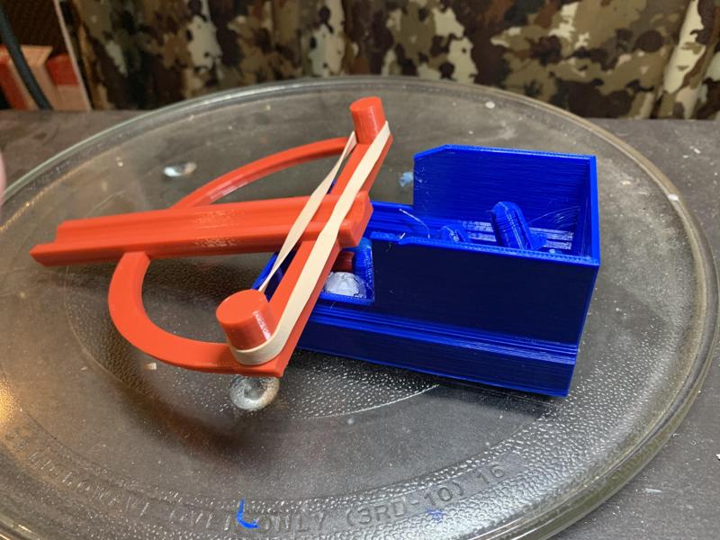 3D Printable holster /(pellet   bin)with multi purpose