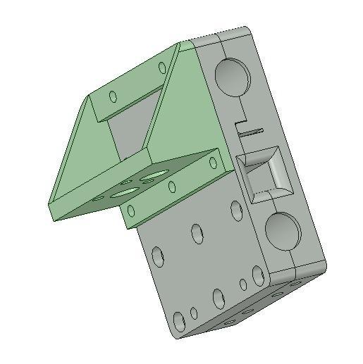 E3D Chimera / Cyclops mount for Prusa i3 X-Axis carriage upgrade