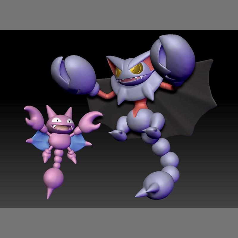 Pokemon Gligar and Gliscor