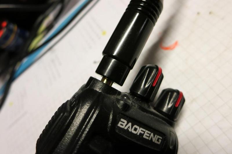 Baofeng BF-888S Antenna adapter fill ring