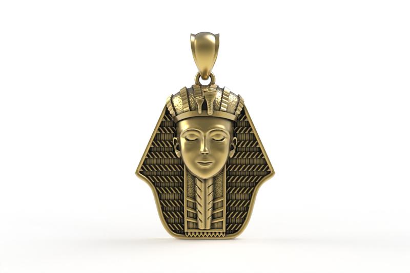 00014 Egyptian Pharaoh King Pendant