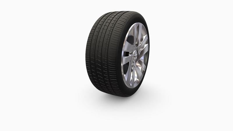 Nissan Wheel (Rim + Tyre)