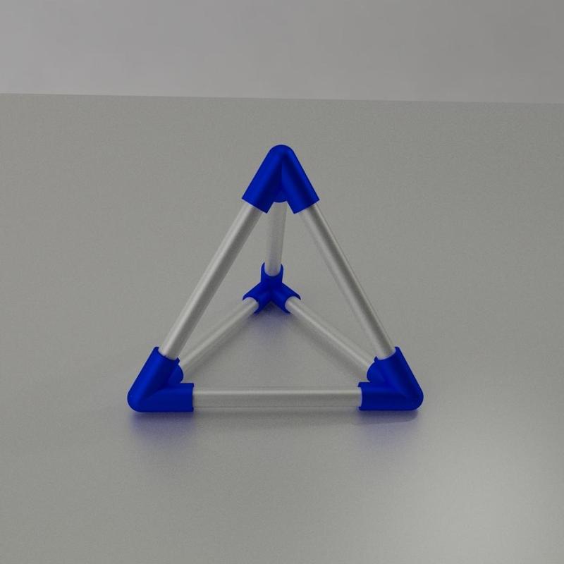 Tetrahedron Tetraedre Platon pencils Ikea