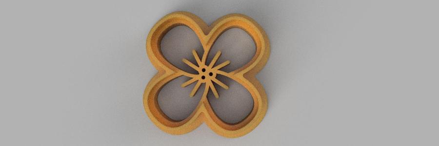 WALLFLOWER COOKIE CUTTER