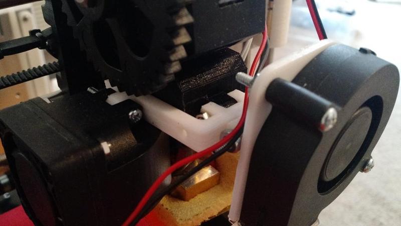 Wade Extruder Dual Fan Adapter