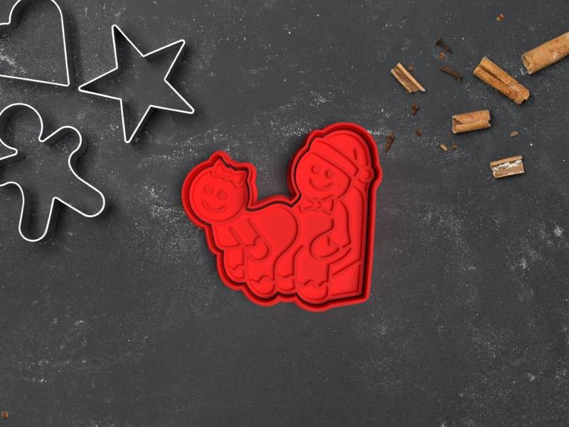 CUTTER OF COOKIES VALENTINE'S DAY VALENTINE'S DAY CUTTER