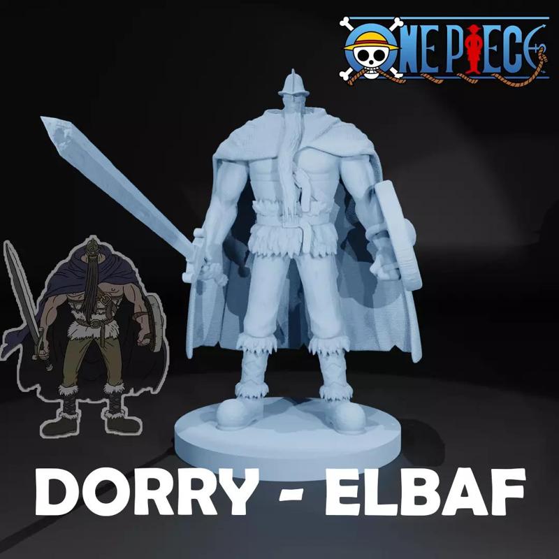 Dorry - ELBAF - ONE PIECE - 3D PRINT