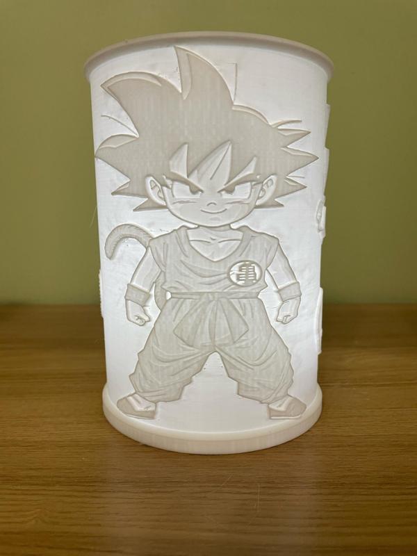 Goku lampshade